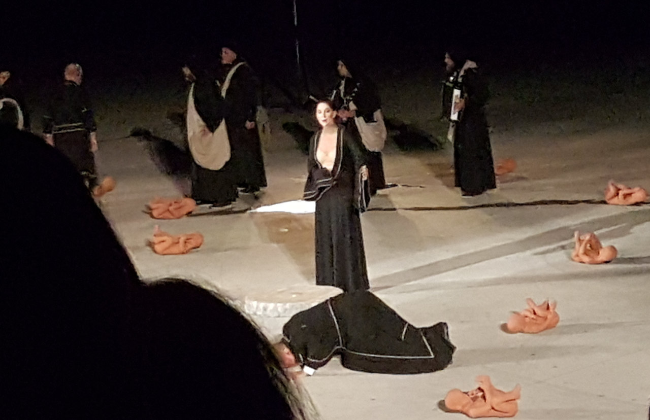 Performance of Oedipus rex